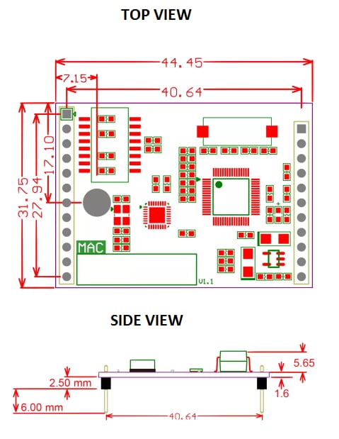 WIZnet W7500S2E Serial-Port Ethernet Module